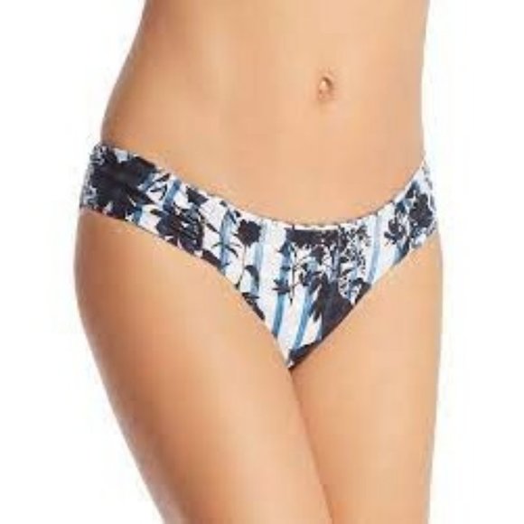 Lucky Brand Other - Lucky Brand Size Medium Reversible Shirred Hipster Bikini Bottoms Swim